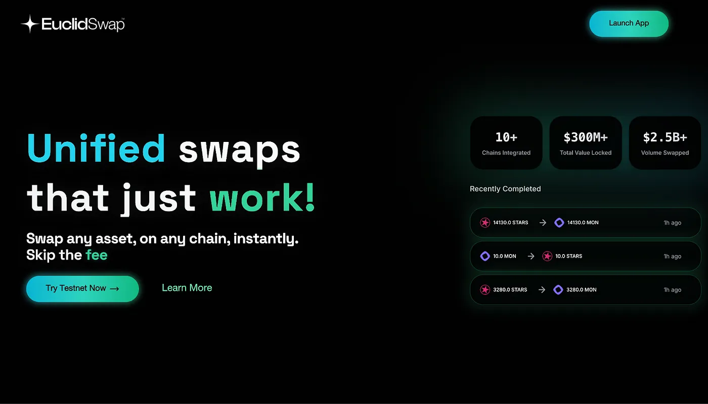 Thumbnail for EuclidSwap Testnet — Chapter 1 — Sign in & Connect Wallet