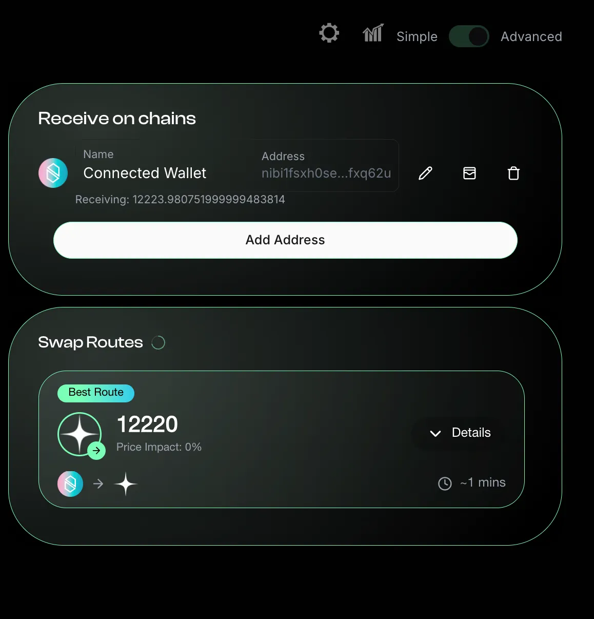 Testnet Swaps Image Testnet Swaps Image
