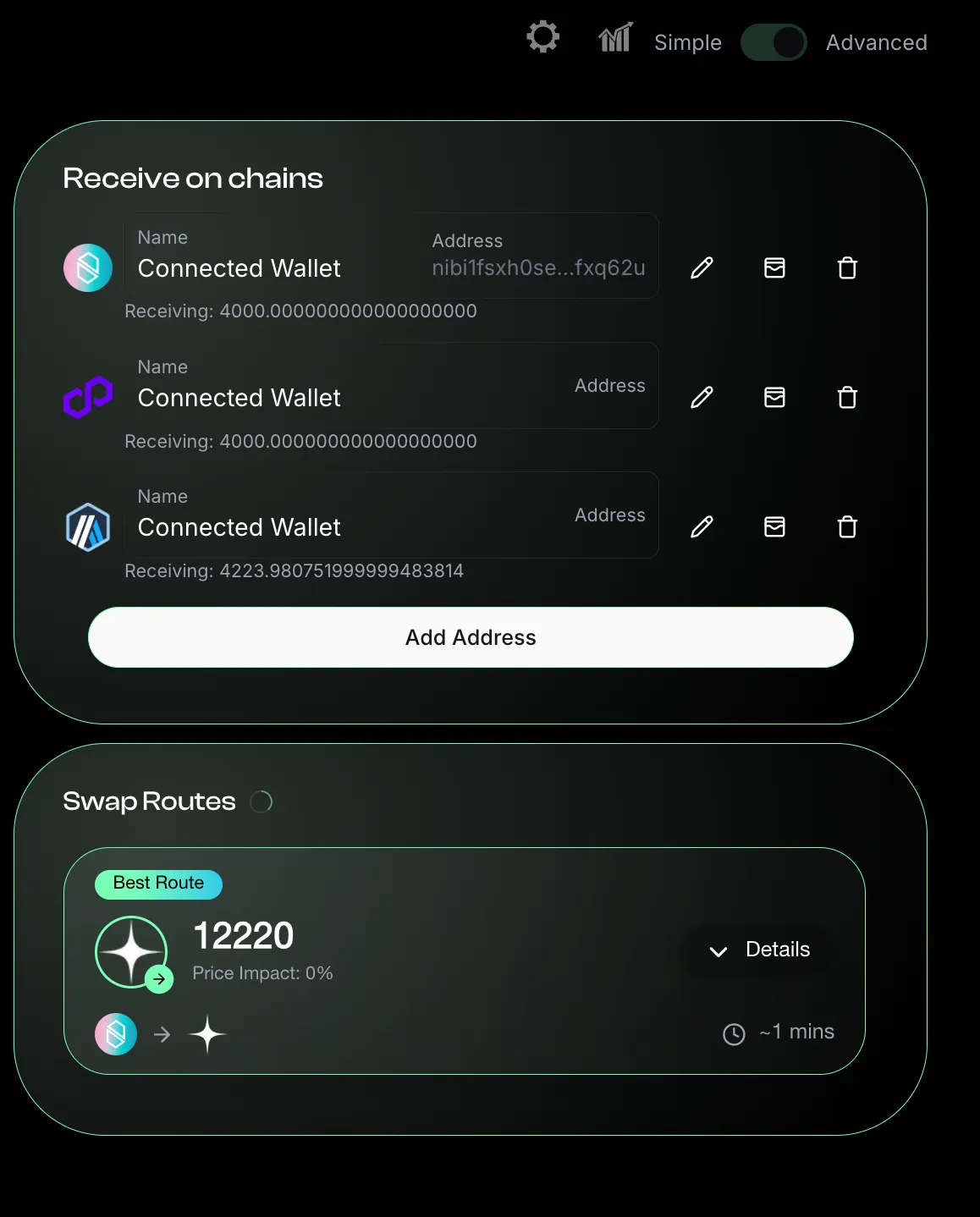 Testnet Swaps Image Testnet Swaps Image