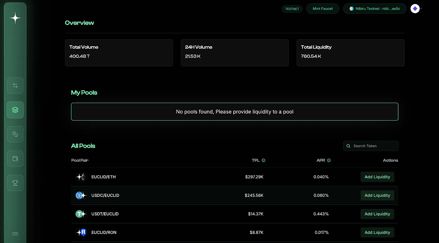 Thumbnail for EuclidSwap Testnet — Chapter 5 — Liquidity Pools