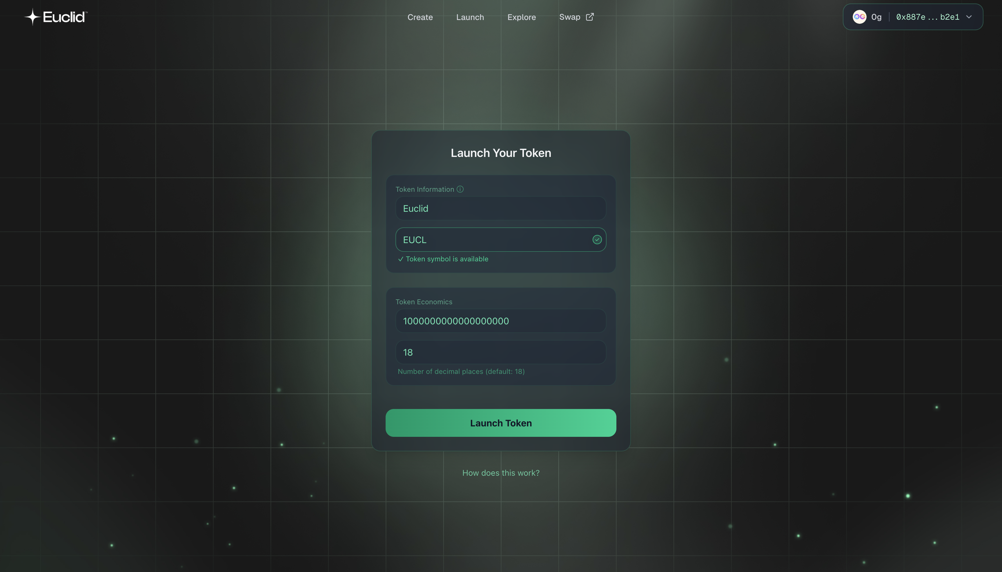 Euclid Testnet Image Euclid Testnet Image